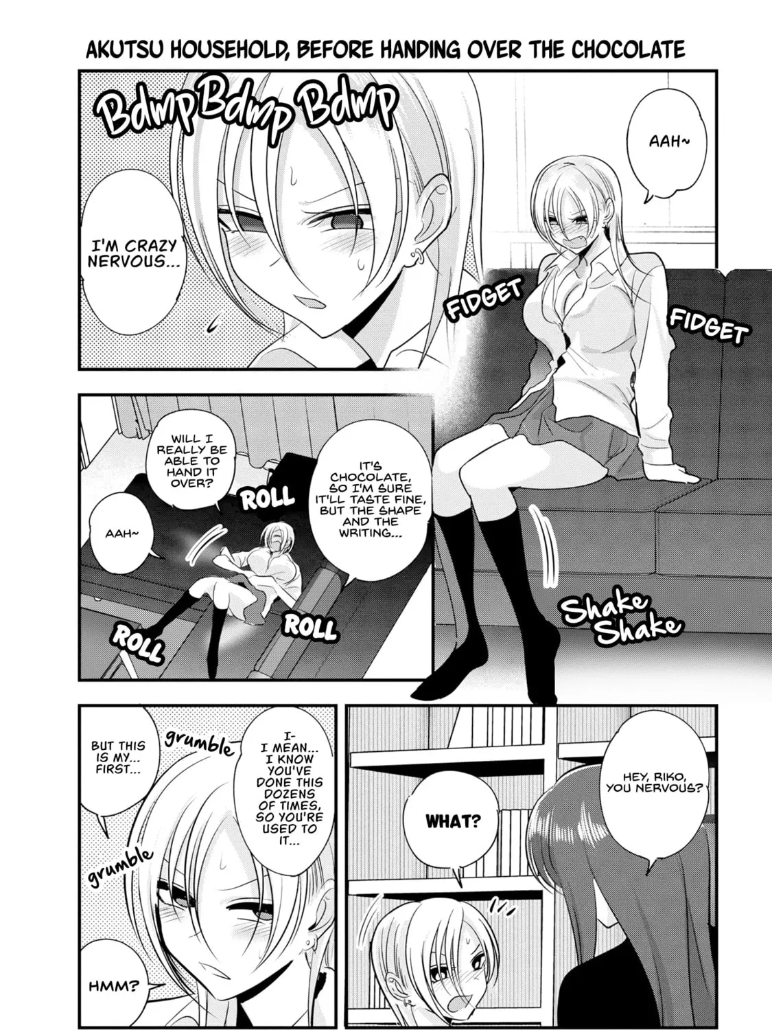 Please Go Home, Miss Akutsu! Chapter 162.5 page 1 - 