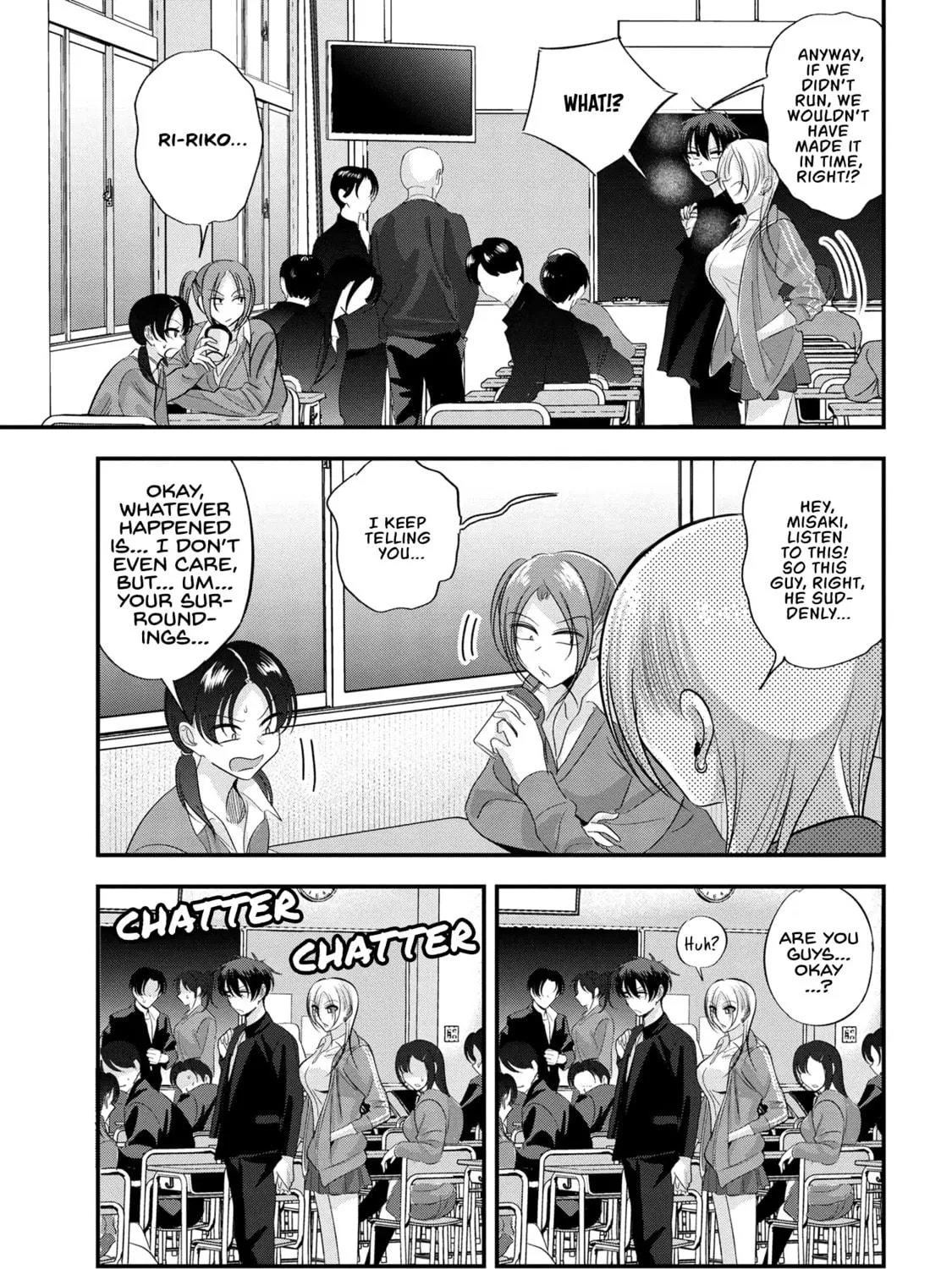 Please Go Home, Miss Akutsu! Chapter 165 page 17 - 
