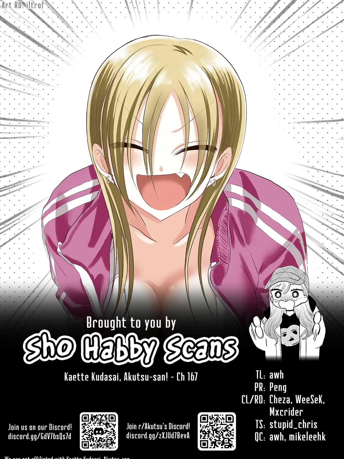 Please Go Home, Miss Akutsu! Chapter 167 page 21 - 