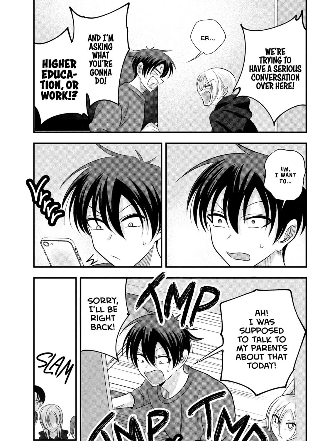 Please Go Home, Miss Akutsu! Chapter 173 page 9 - 