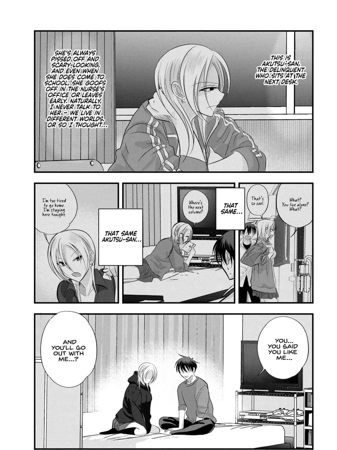 Please Go Home, Miss Akutsu! Chapter 177 page 1 - 
