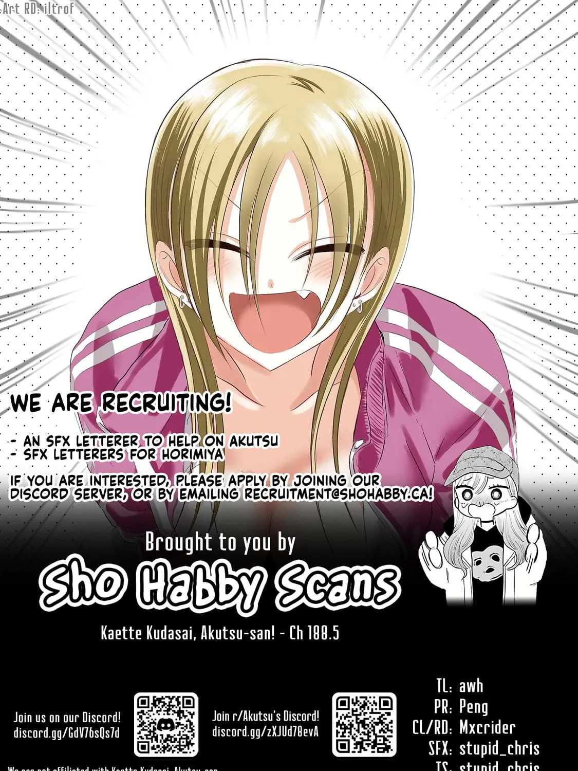 Please Go Home, Miss Akutsu! Chapter 188.5 page 5 - 