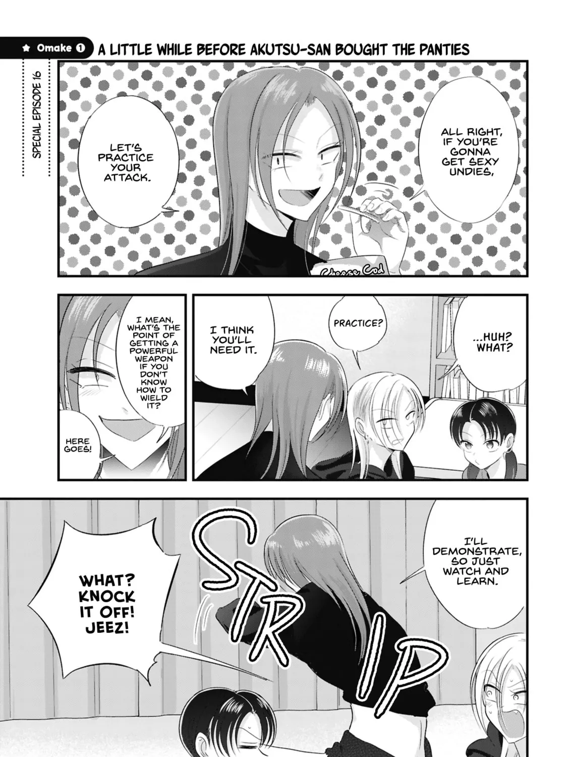 Please Go Home, Miss Akutsu! Chapter 189.1 page 1 - 