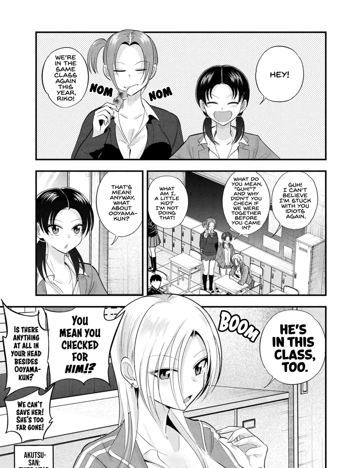 Please Go Home, Miss Akutsu! Chapter 190 page 1 - 