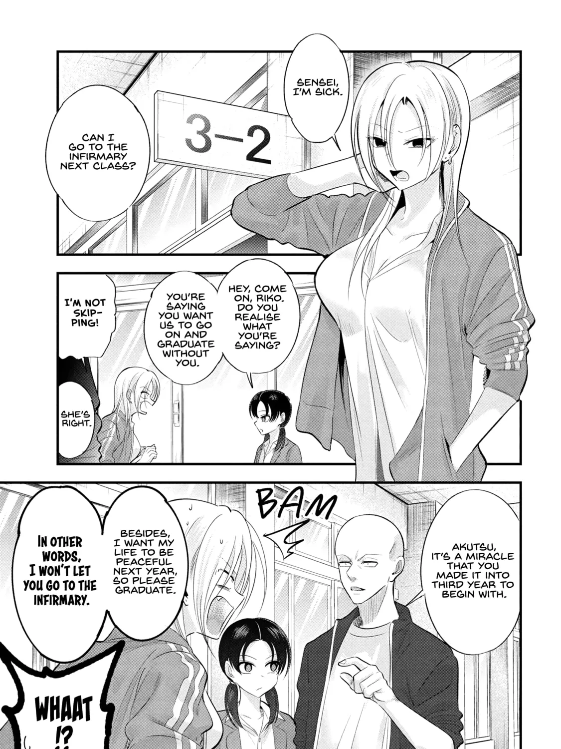 Please Go Home, Miss Akutsu! Chapter 193 page 1 - 
