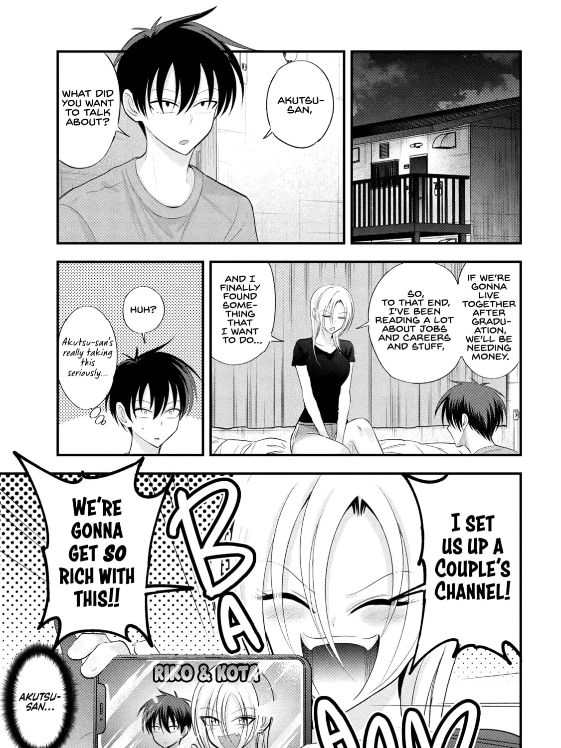 Please Go Home, Miss Akutsu! Chapter 194 page 1 - 