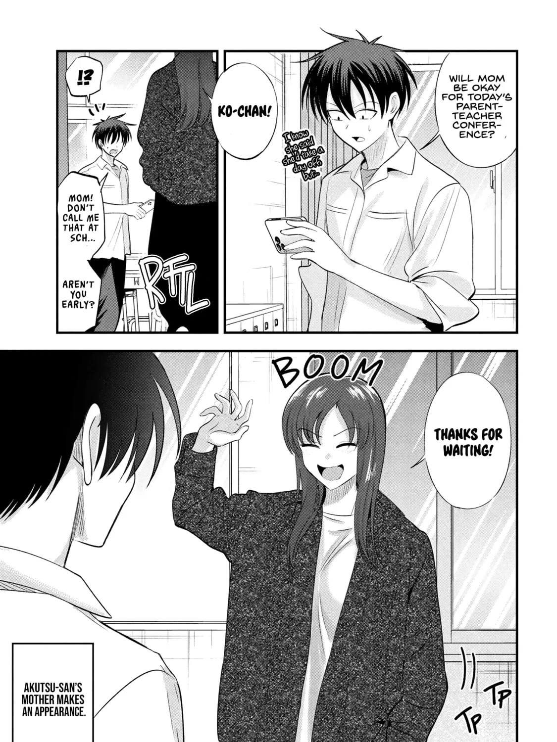 Please Go Home, Miss Akutsu! Chapter 195 page 1 - 
