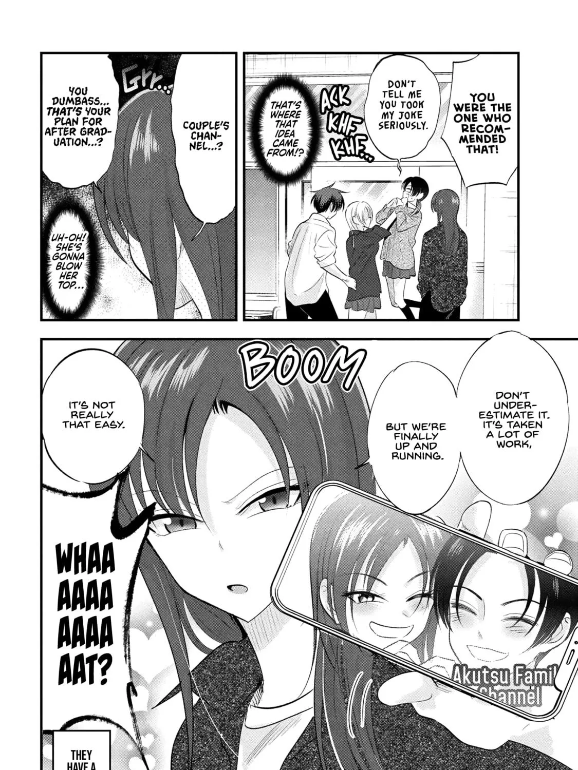 Please Go Home, Miss Akutsu! Chapter 195 page 11 - 