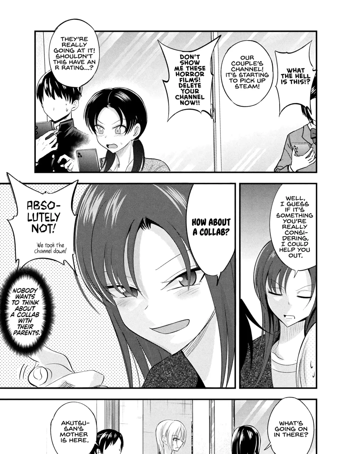 Please Go Home, Miss Akutsu! Chapter 195 page 13 - 