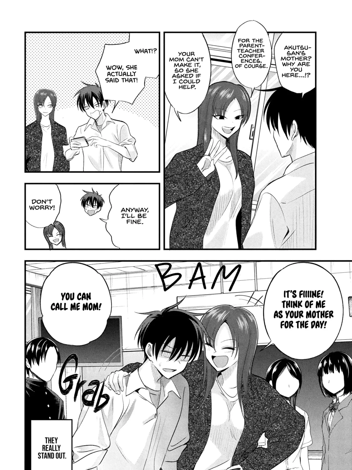 Please Go Home, Miss Akutsu! Chapter 195 page 3 - 