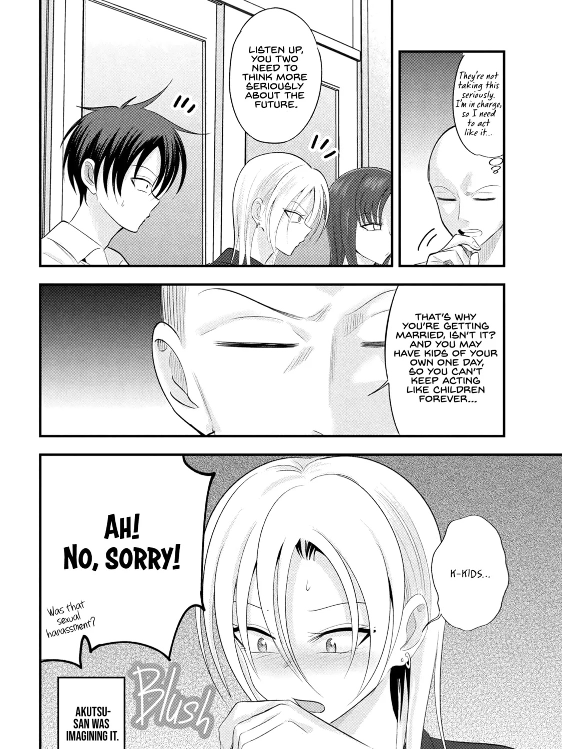Please Go Home, Miss Akutsu! Chapter 196 page 7 - 