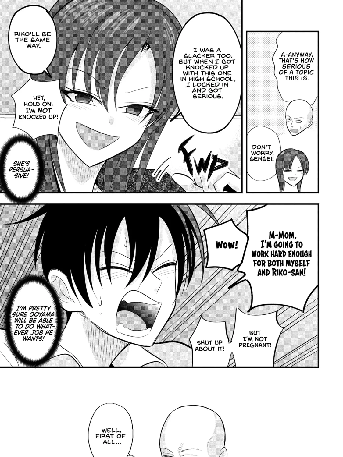 Please Go Home, Miss Akutsu! Chapter 196 page 9 - 
