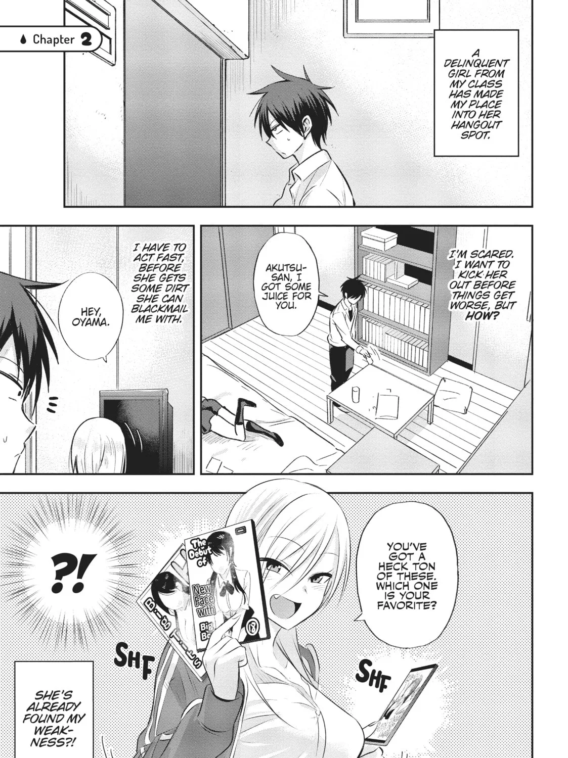 Please Go Home, Miss Akutsu! Chapter 2 page 1 - 