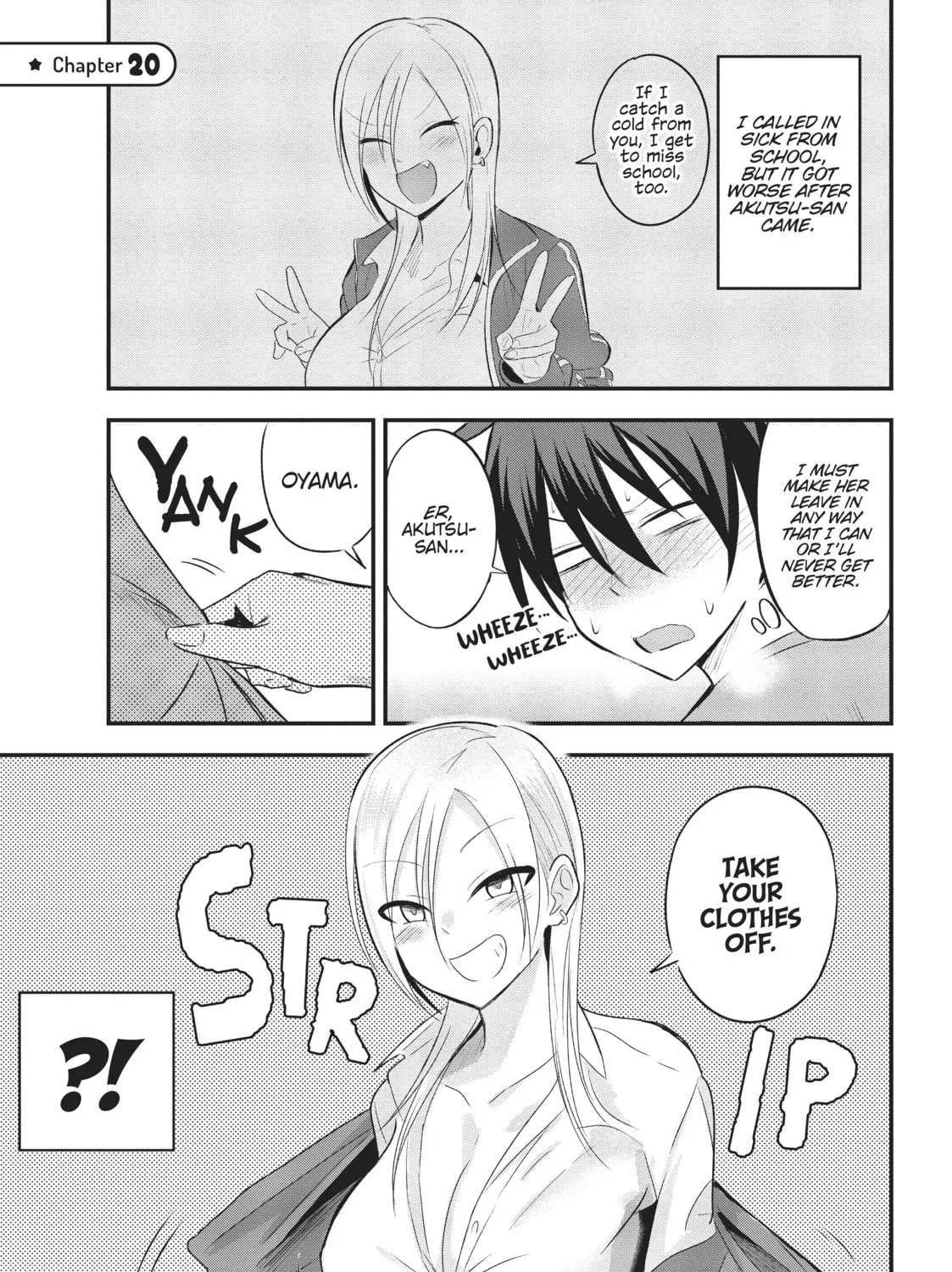 Please Go Home, Miss Akutsu! Chapter 20 page 1 - 