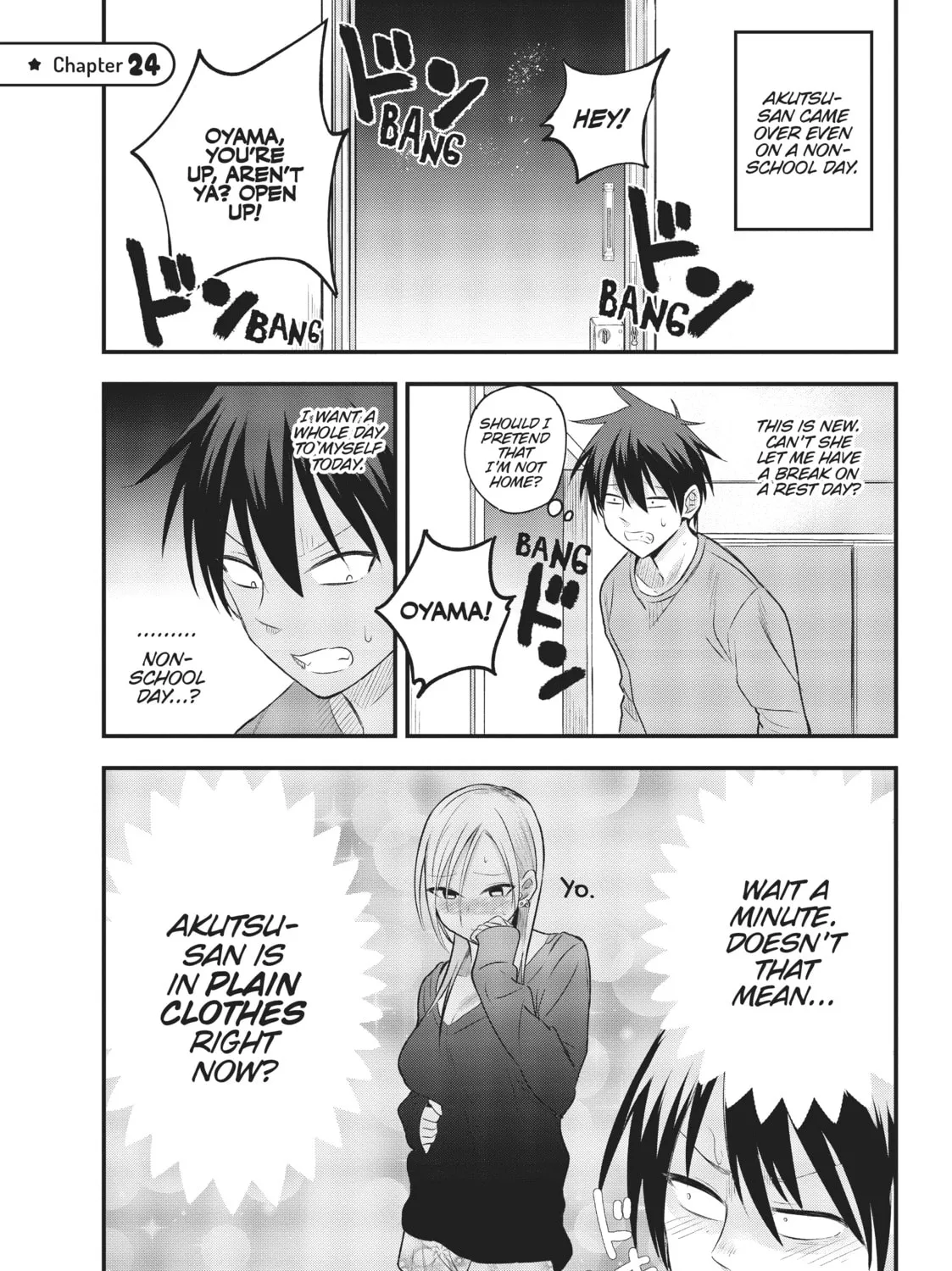 Please Go Home, Miss Akutsu! Chapter 24 page 1 - 