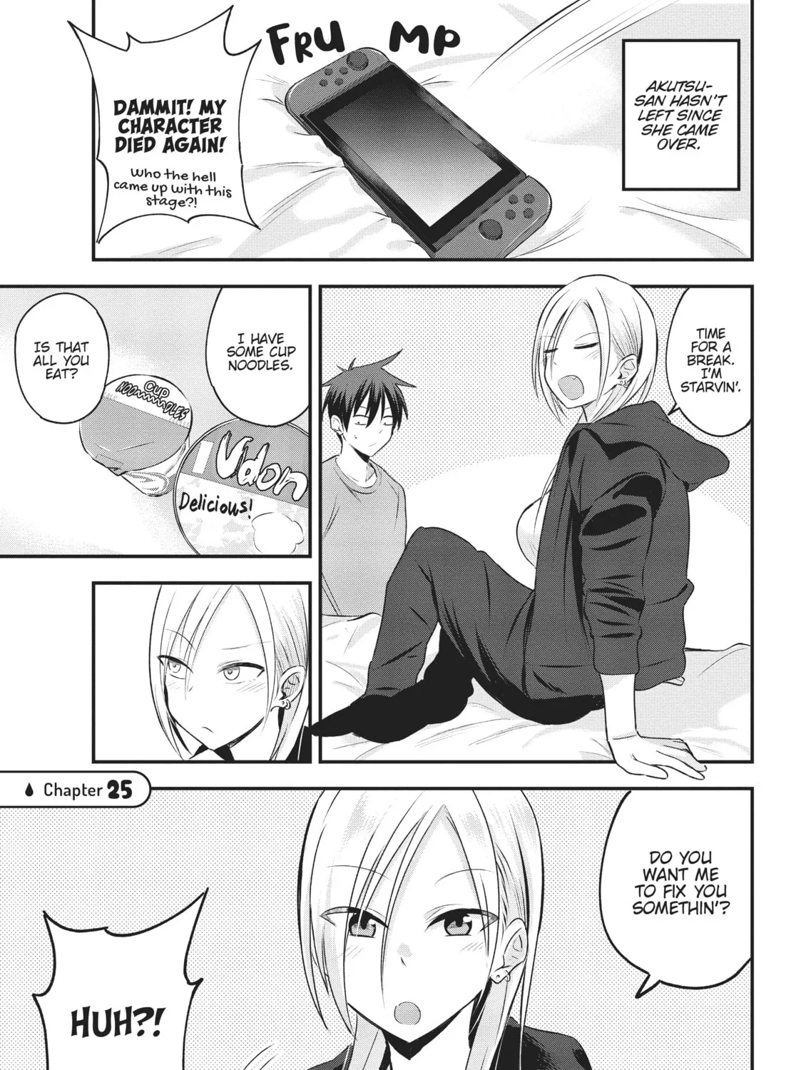Please Go Home, Miss Akutsu! Chapter 25 page 1 - 