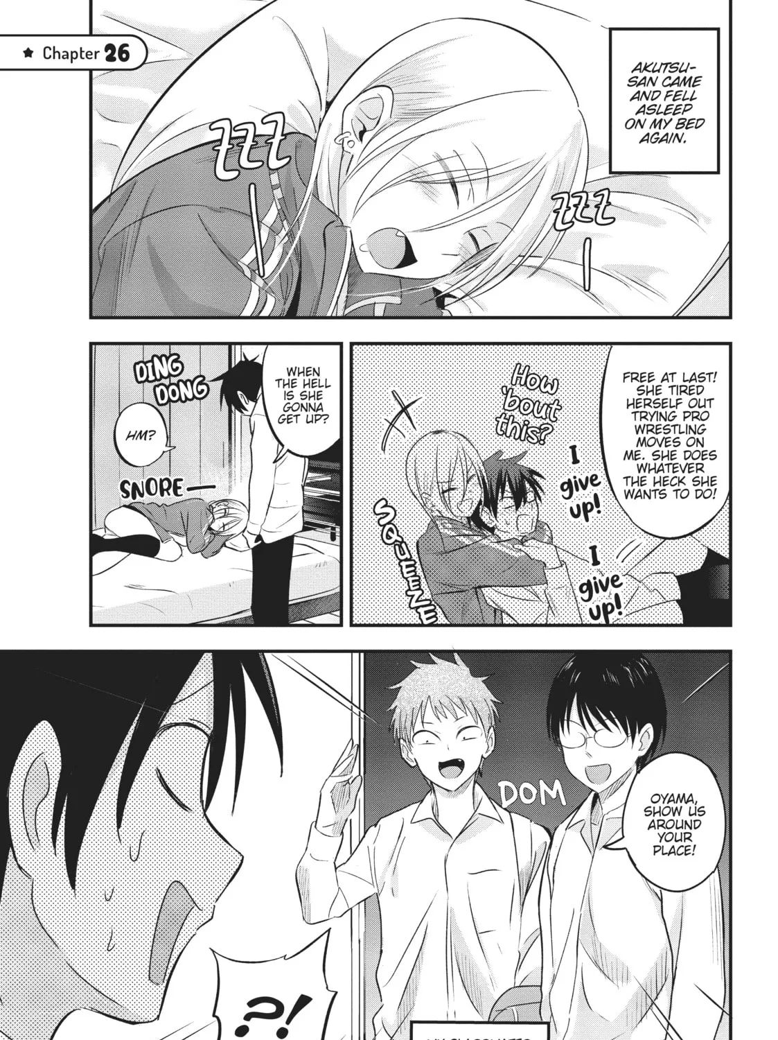 Please Go Home, Miss Akutsu! Chapter 26 page 1 - 