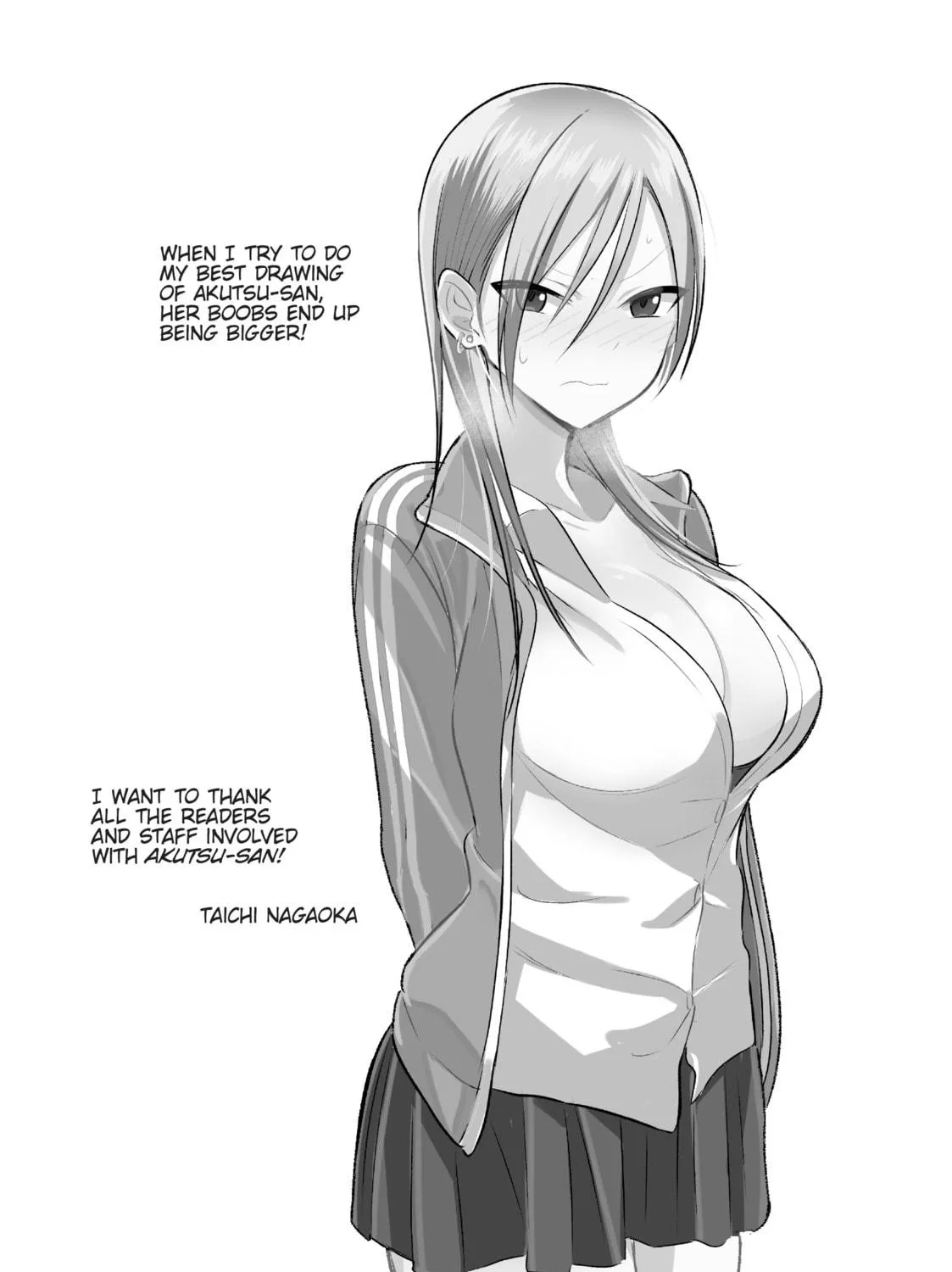 Please Go Home, Miss Akutsu! Chapter 27.5 page 9 - 