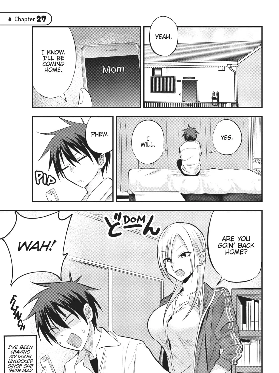 Please Go Home, Miss Akutsu! Chapter 27 page 1 - 