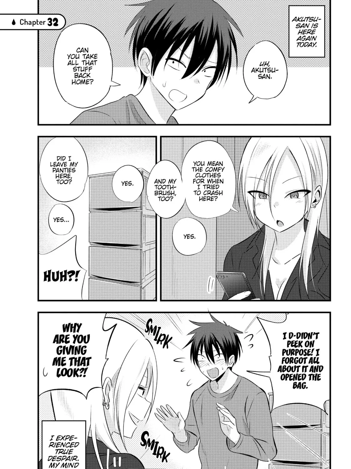Please Go Home, Miss Akutsu! Chapter 32 page 1 - 