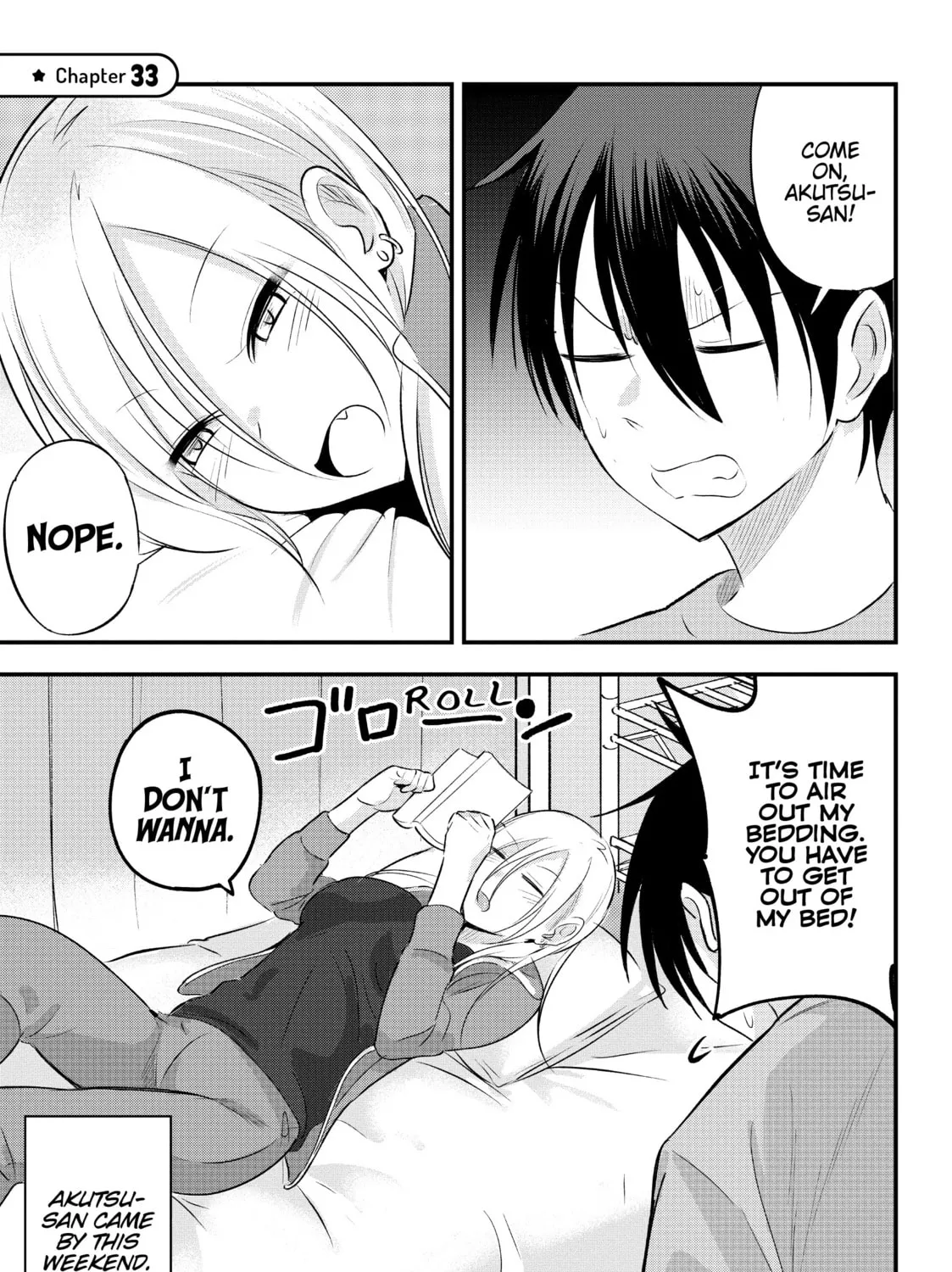 Please Go Home, Miss Akutsu! Chapter 33 page 1 - 