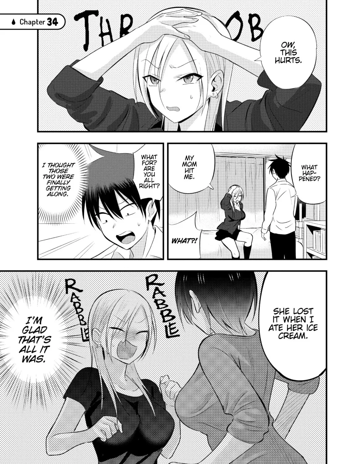 Please Go Home, Miss Akutsu! Chapter 34 page 1 - 