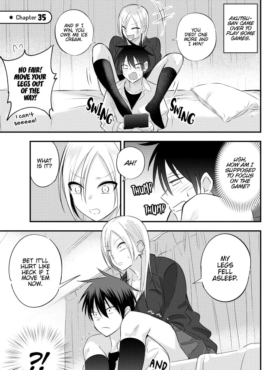 Please Go Home, Miss Akutsu! Chapter 35 page 1 - 