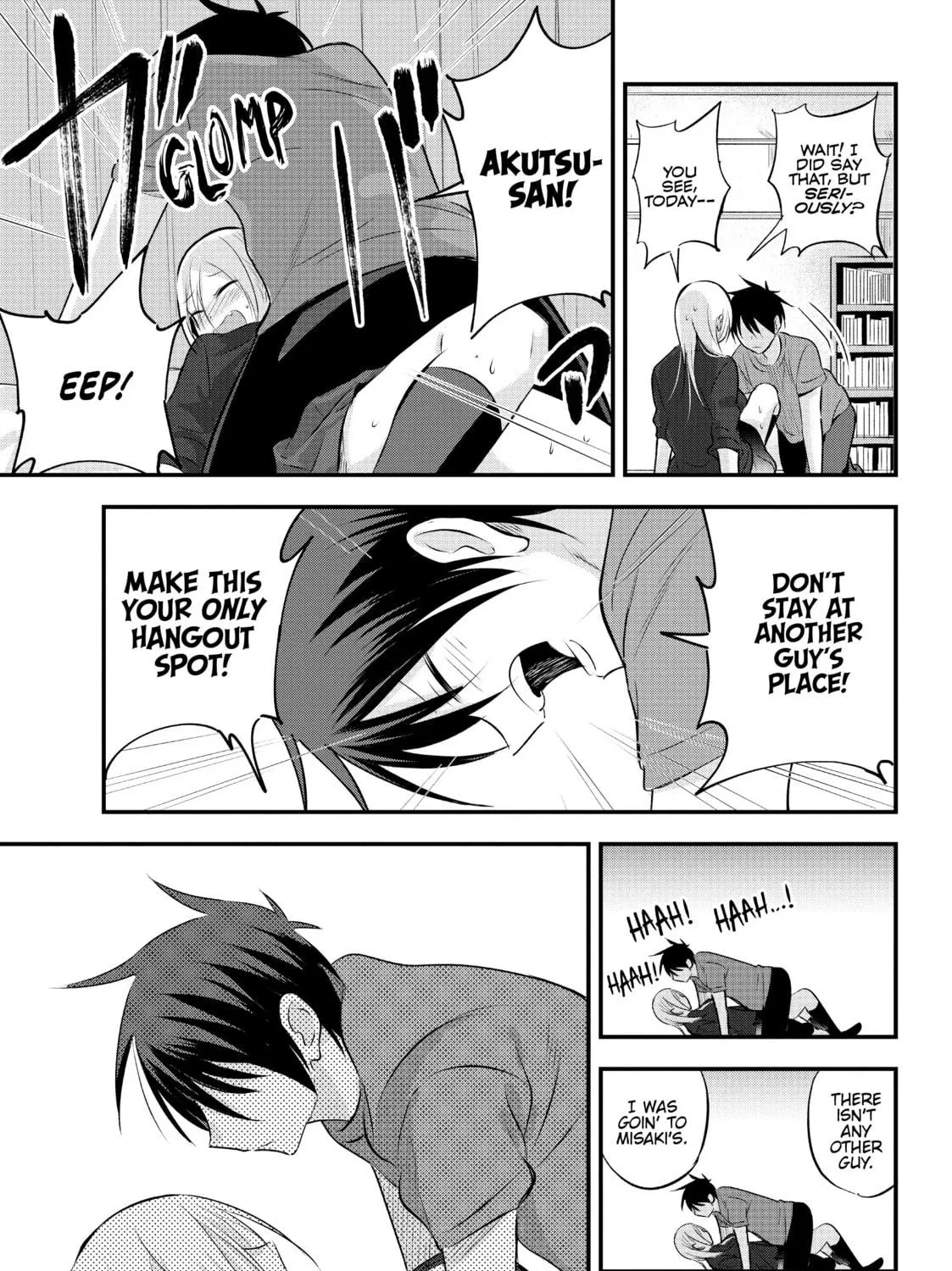 Please Go Home, Miss Akutsu! Chapter 36 page 9 - 