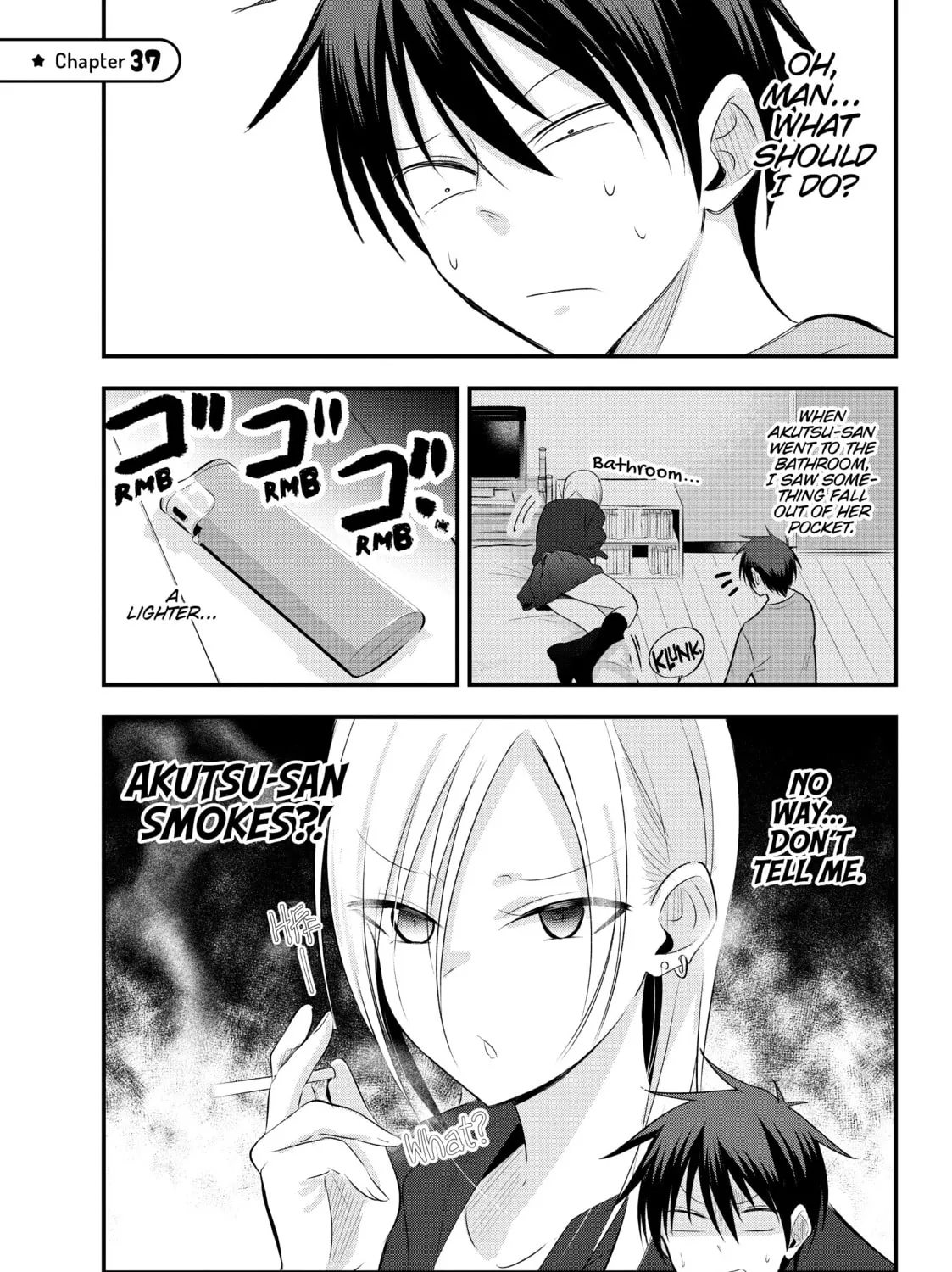 Please Go Home, Miss Akutsu! Chapter 37 page 1 - 