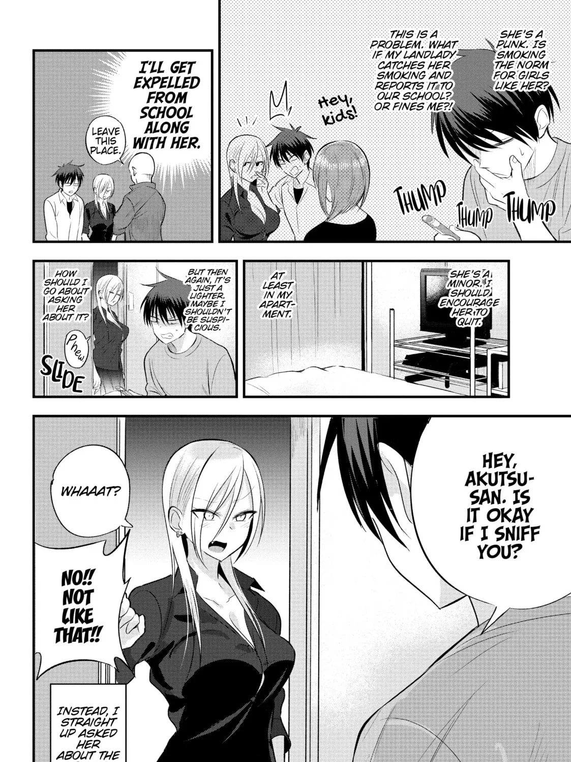 Please Go Home, Miss Akutsu! Chapter 37 page 3 - 