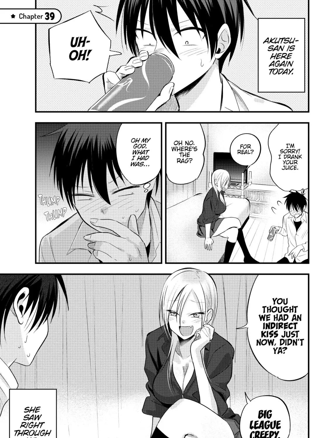 Please Go Home, Miss Akutsu! Chapter 39 page 1 - 