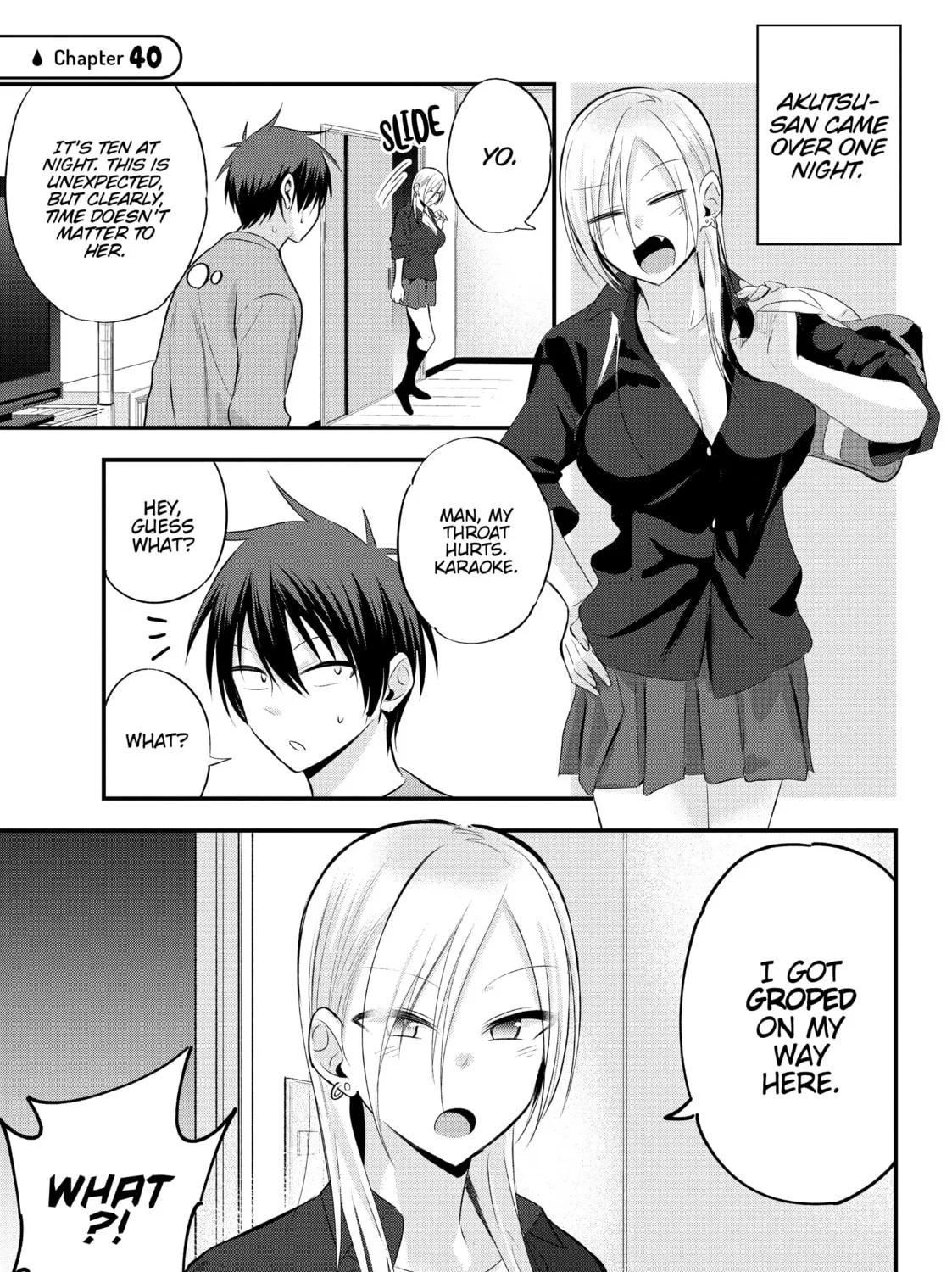 Please Go Home, Miss Akutsu! Chapter 40 page 1 - 