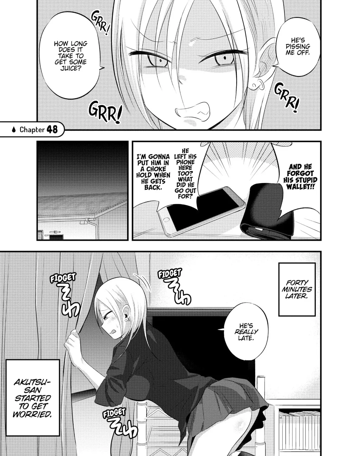 Please Go Home, Miss Akutsu! Chapter 48 page 1 - 