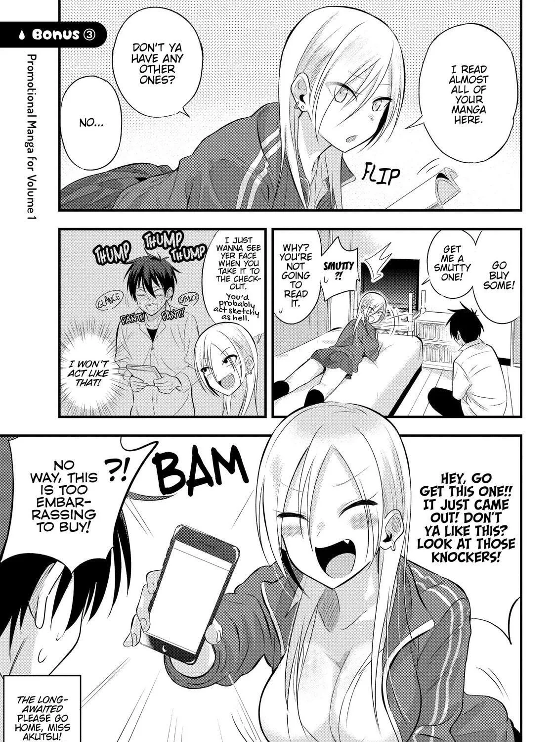 Please Go Home, Miss Akutsu! Chapter 49.5 page 21 - 