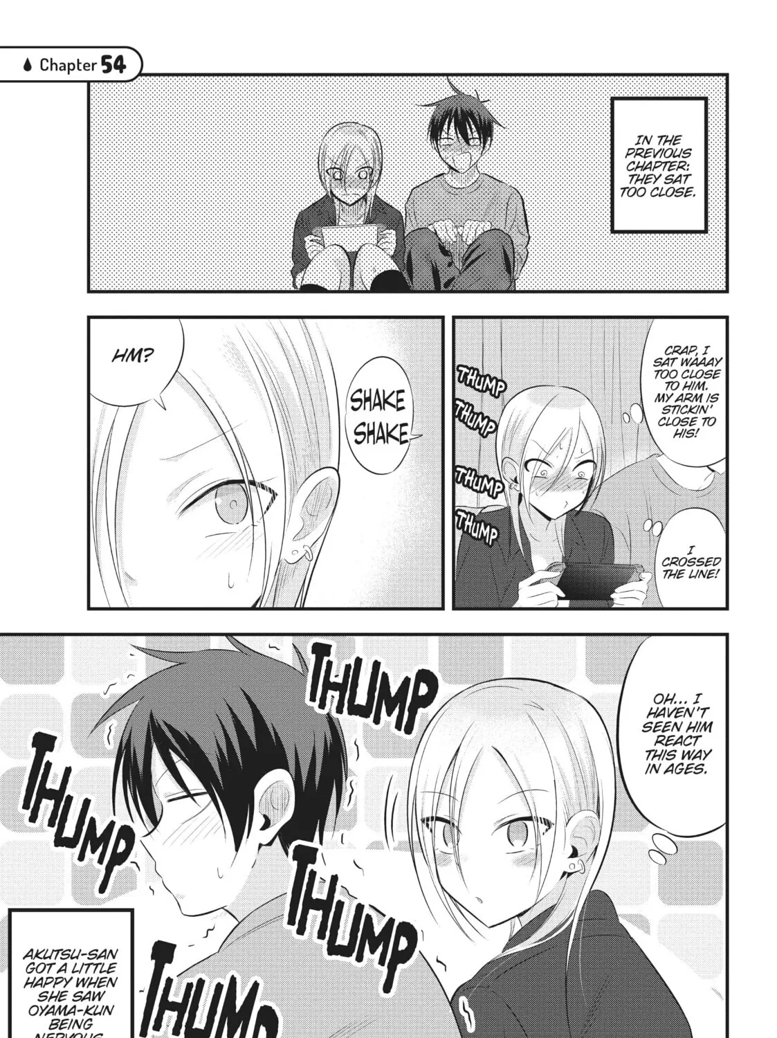 Please Go Home, Miss Akutsu! Chapter 54 page 1 - 