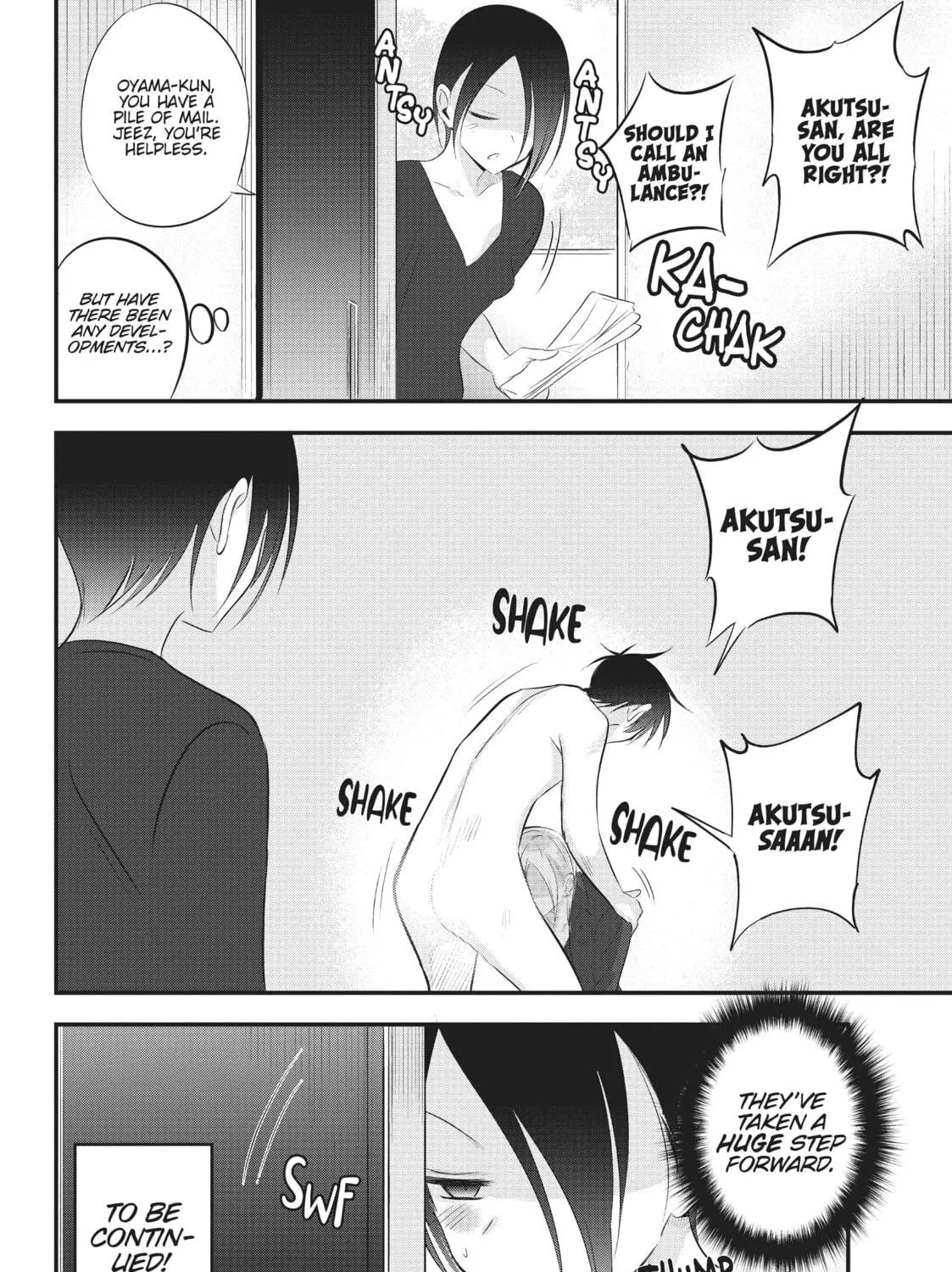Please Go Home, Miss Akutsu! Chapter 55 page 11 - 