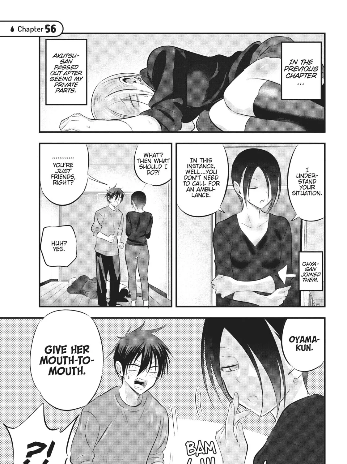 Please Go Home, Miss Akutsu! Chapter 56 page 1 - 