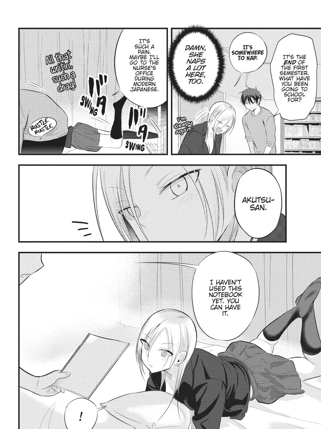 Please Go Home, Miss Akutsu! Chapter 58 page 3 - 