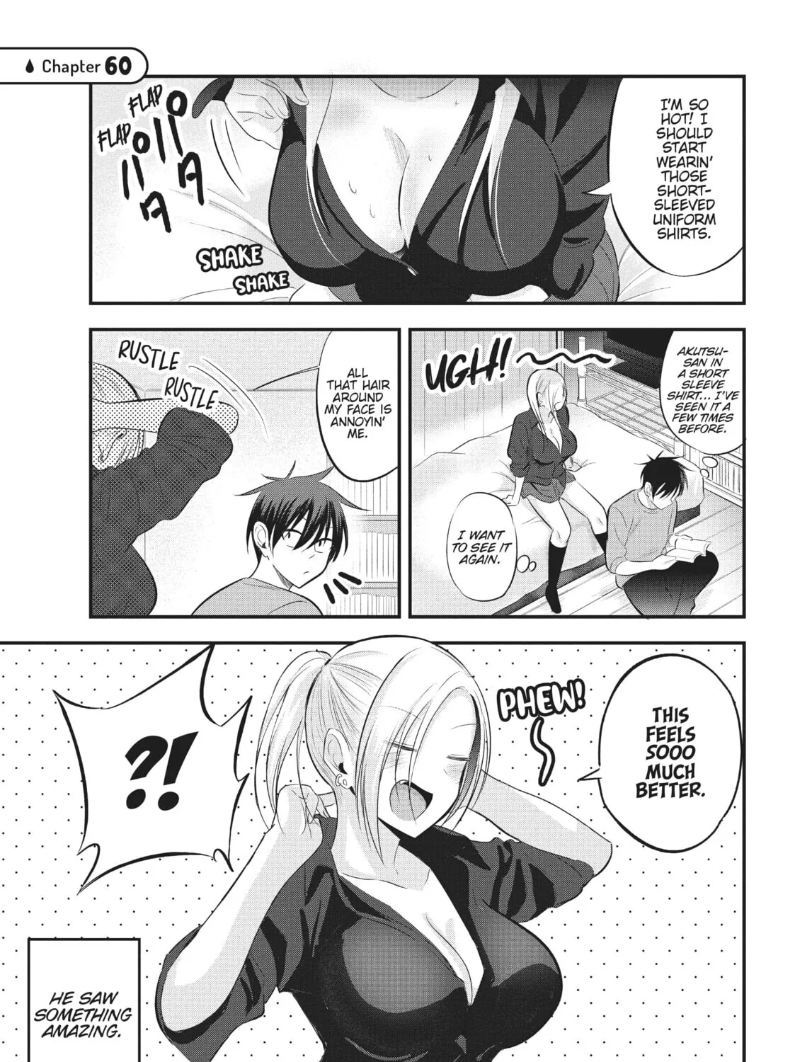 Please Go Home, Miss Akutsu! Chapter 60 page 1 - 
