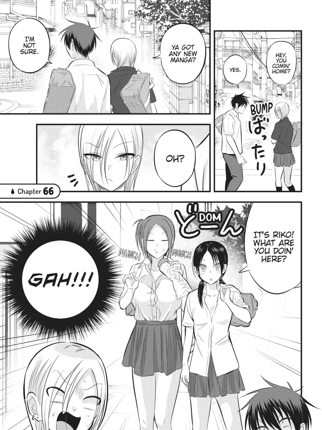 Please Go Home, Miss Akutsu! Chapter 66 page 1 - 