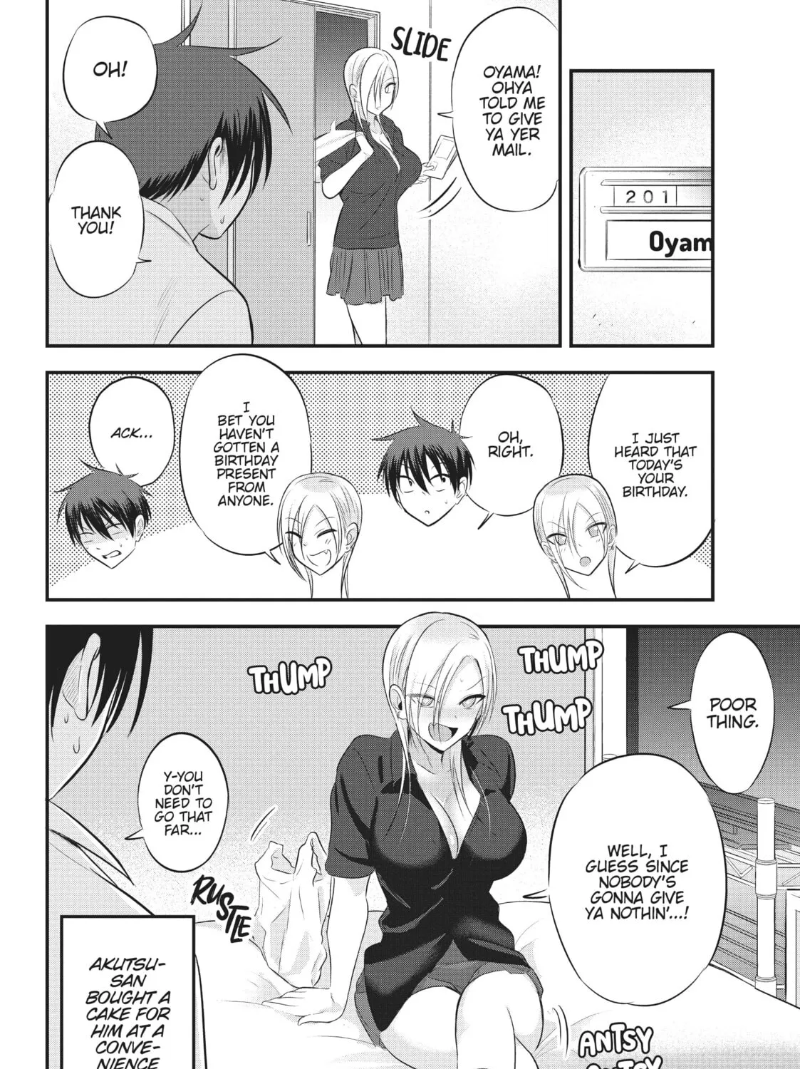 Please Go Home, Miss Akutsu! Chapter 68 page 3 - 