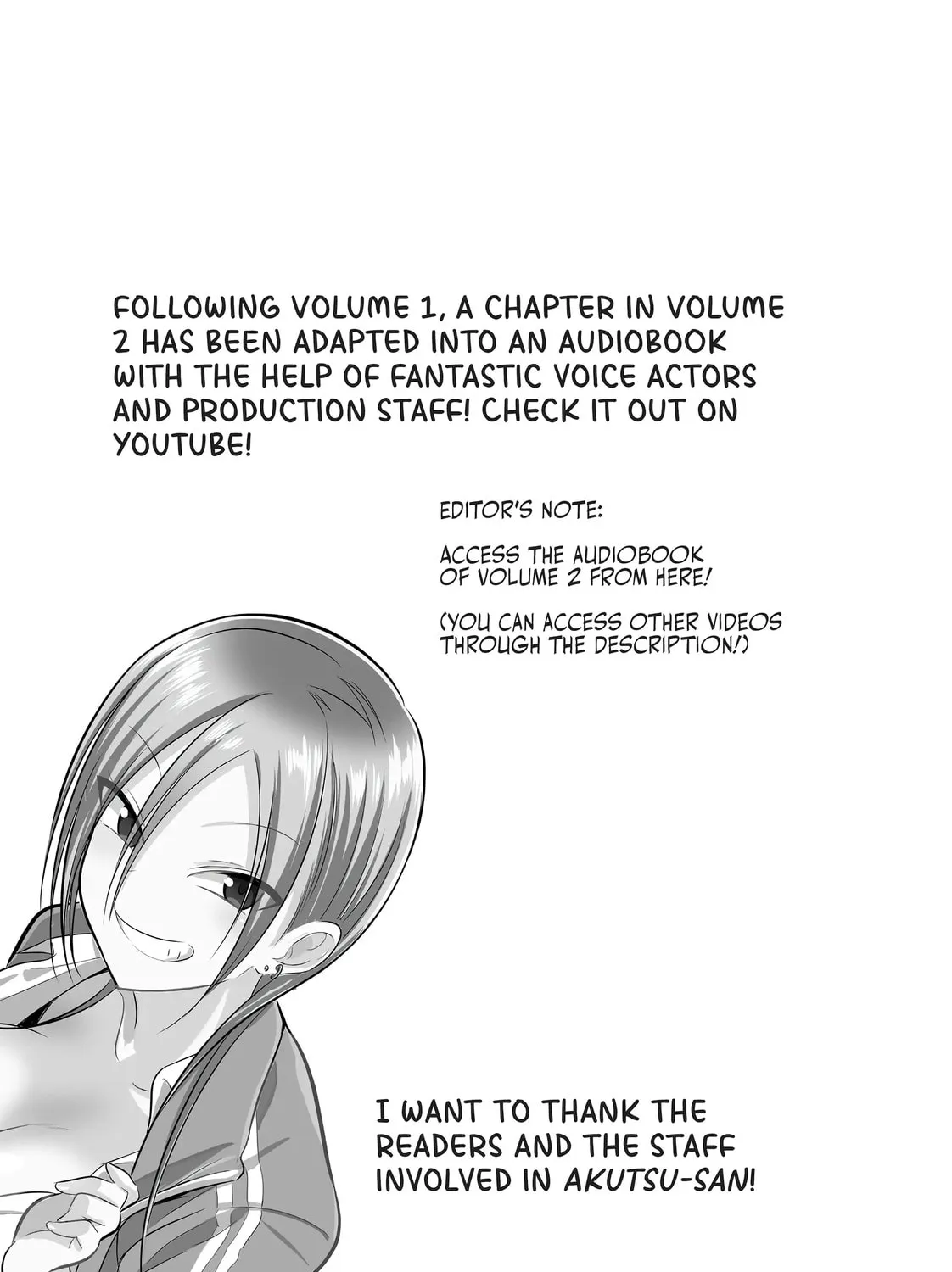 Please Go Home, Miss Akutsu! Chapter 69.2 page 17 - 