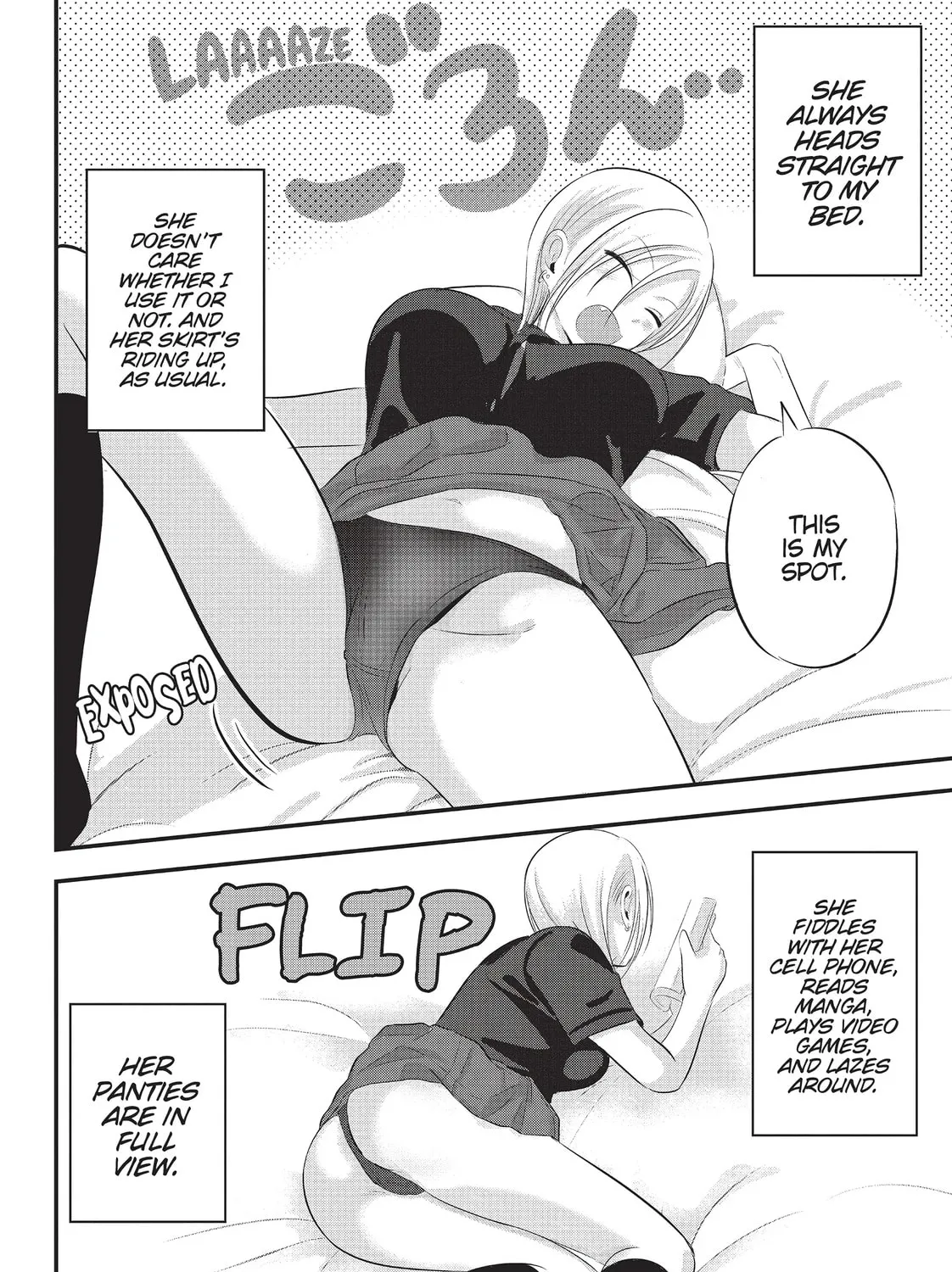 Please Go Home, Miss Akutsu! Chapter 69.2 page 3 - 