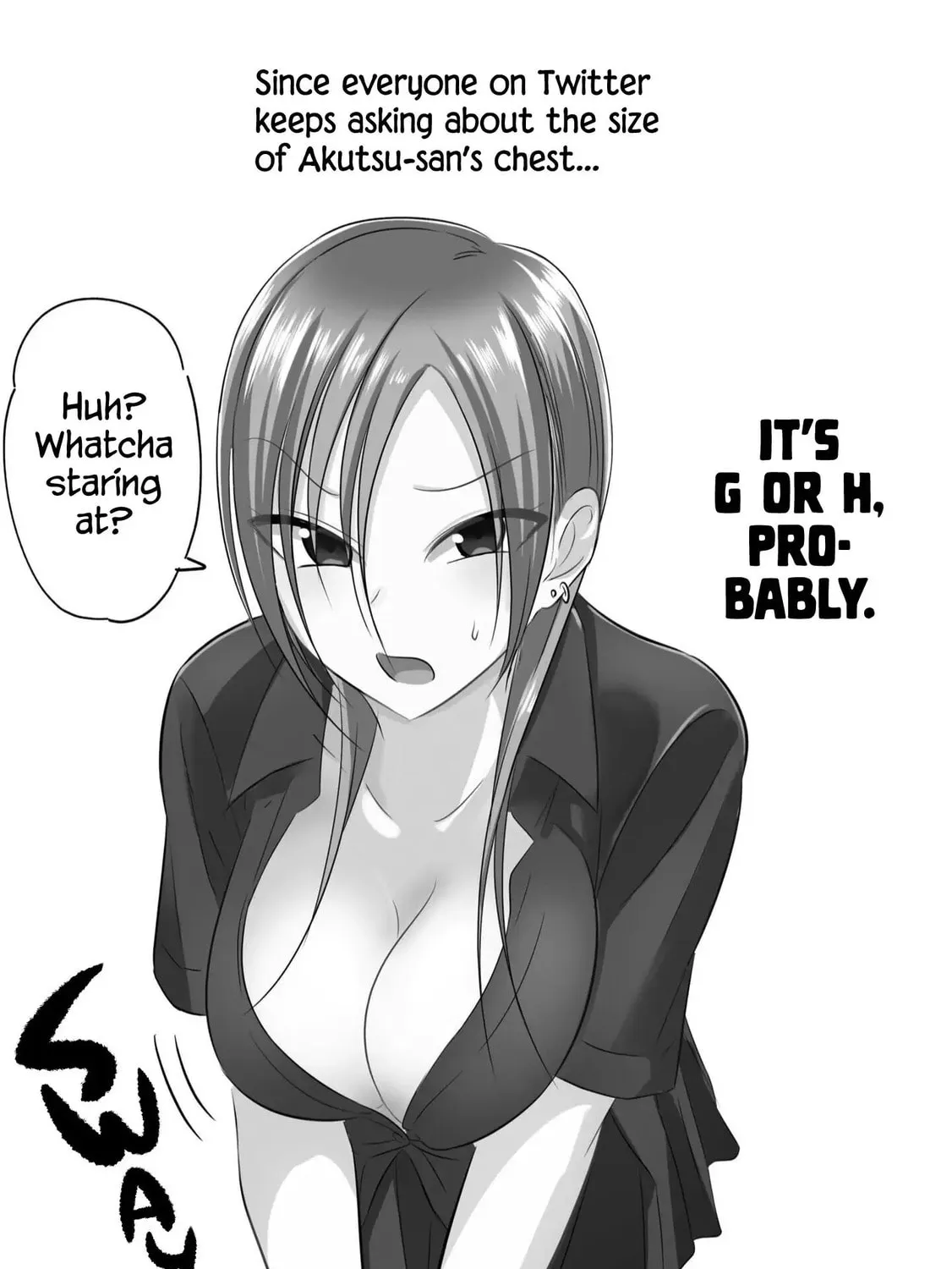 Please Go Home, Miss Akutsu! Chapter 69.3 page 3 - 