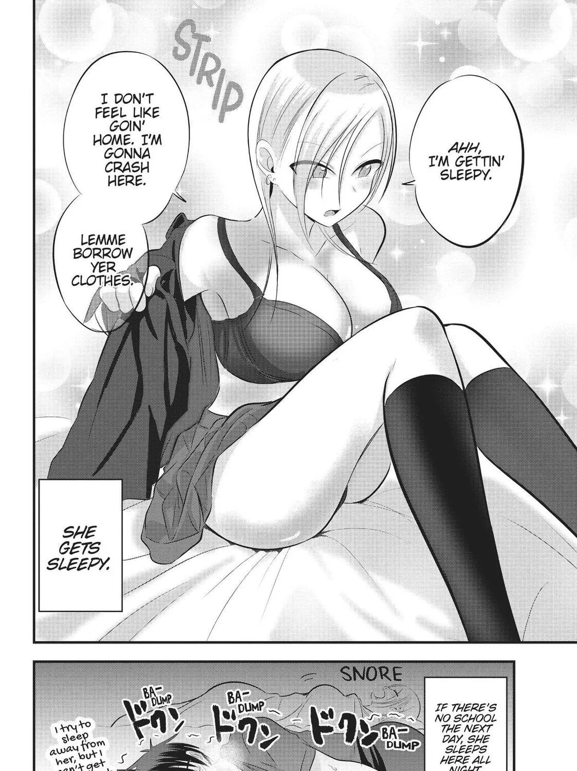Please Go Home, Miss Akutsu! Chapter 69.5 page 15 - 