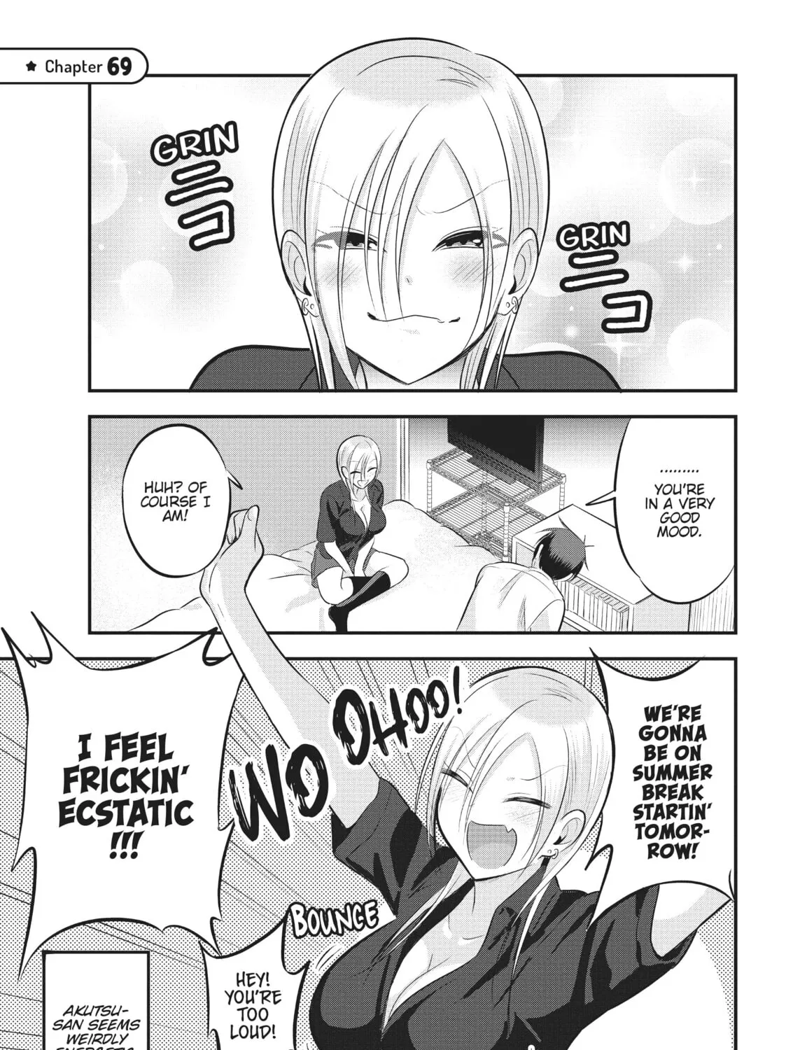 Please Go Home, Miss Akutsu! Chapter 69 page 1 - 