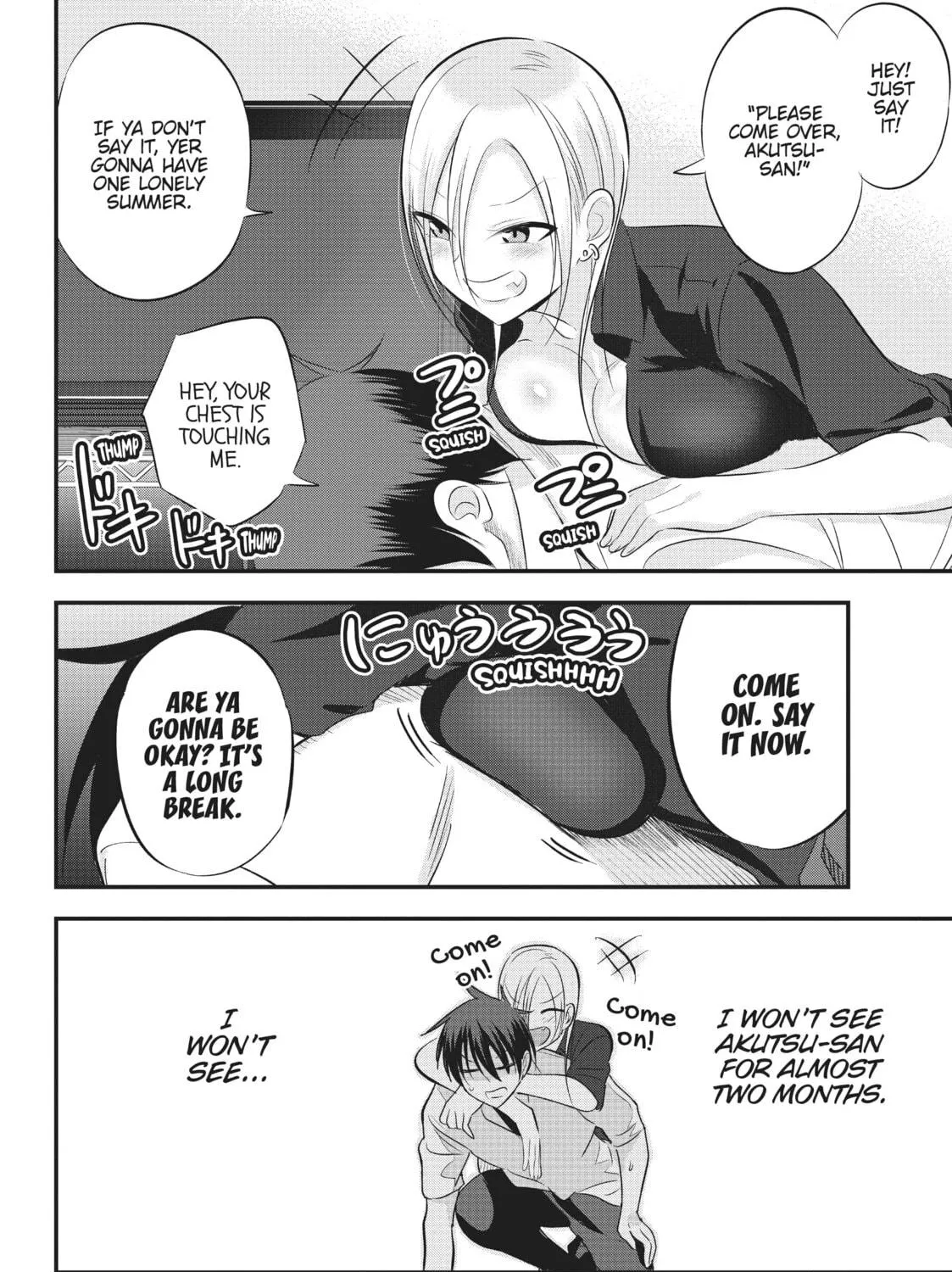 Please Go Home, Miss Akutsu! Chapter 69 page 11 - 