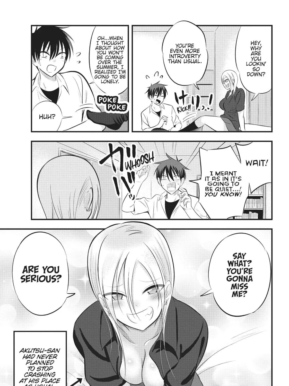 Please Go Home, Miss Akutsu! Chapter 69 page 5 - 