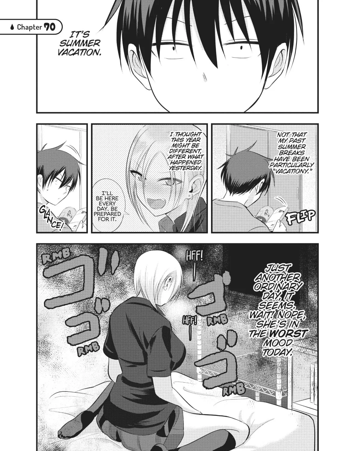 Please Go Home, Miss Akutsu! Chapter 70 page 1 - 