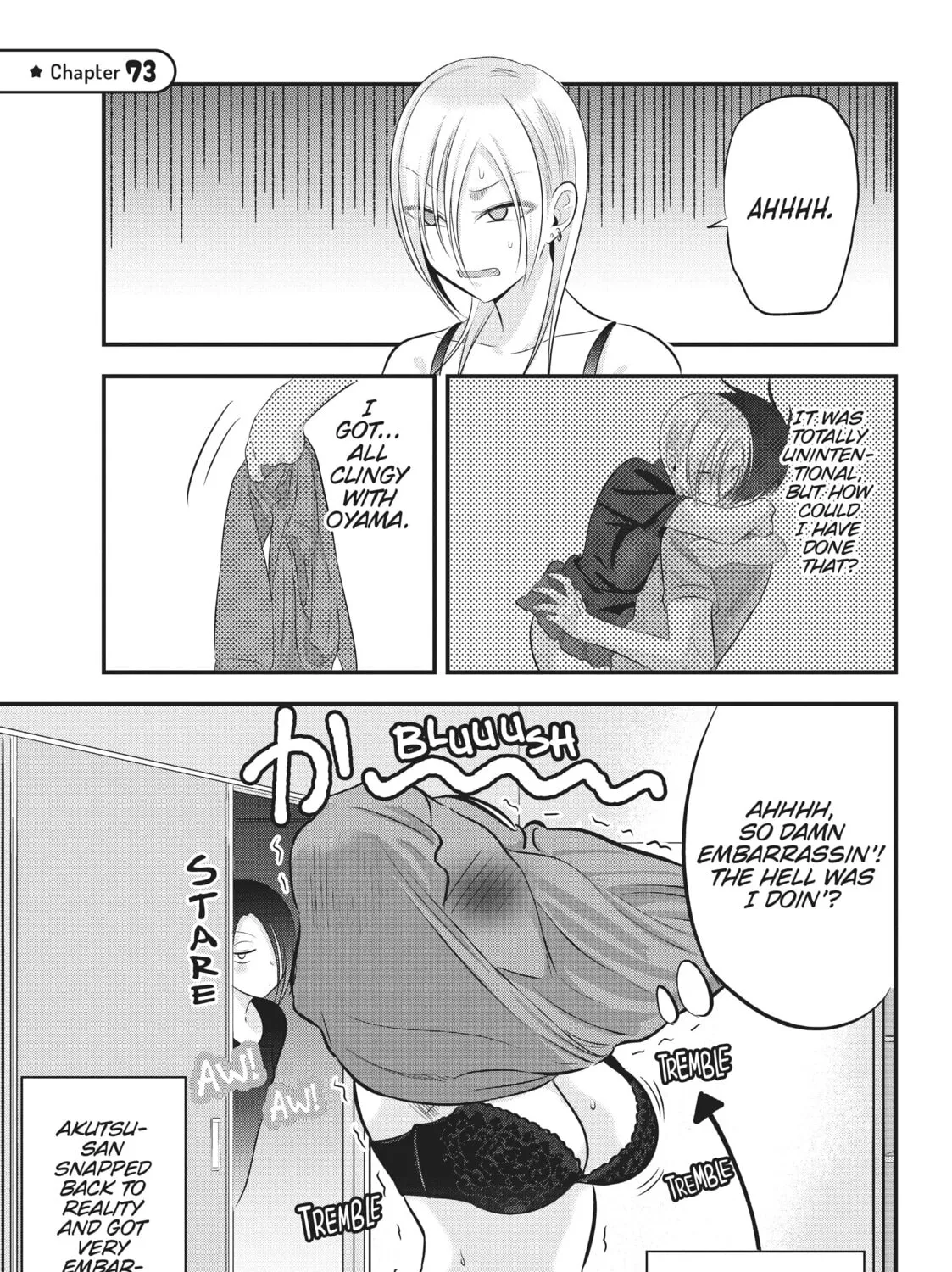 Please Go Home, Miss Akutsu! Chapter 73 page 1 - 